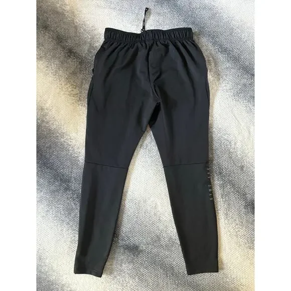 Gymshark Sport Run Pants Slim Fit Black Mens Breathable Joggers Size Small - Picture 3 of 12